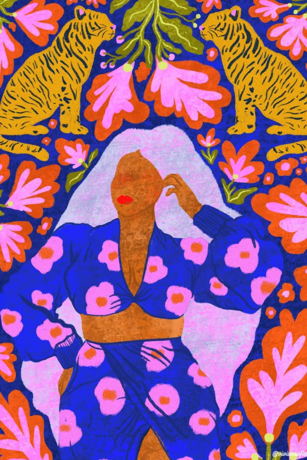 VIVIAN SOFIA Jungle Mother Poster