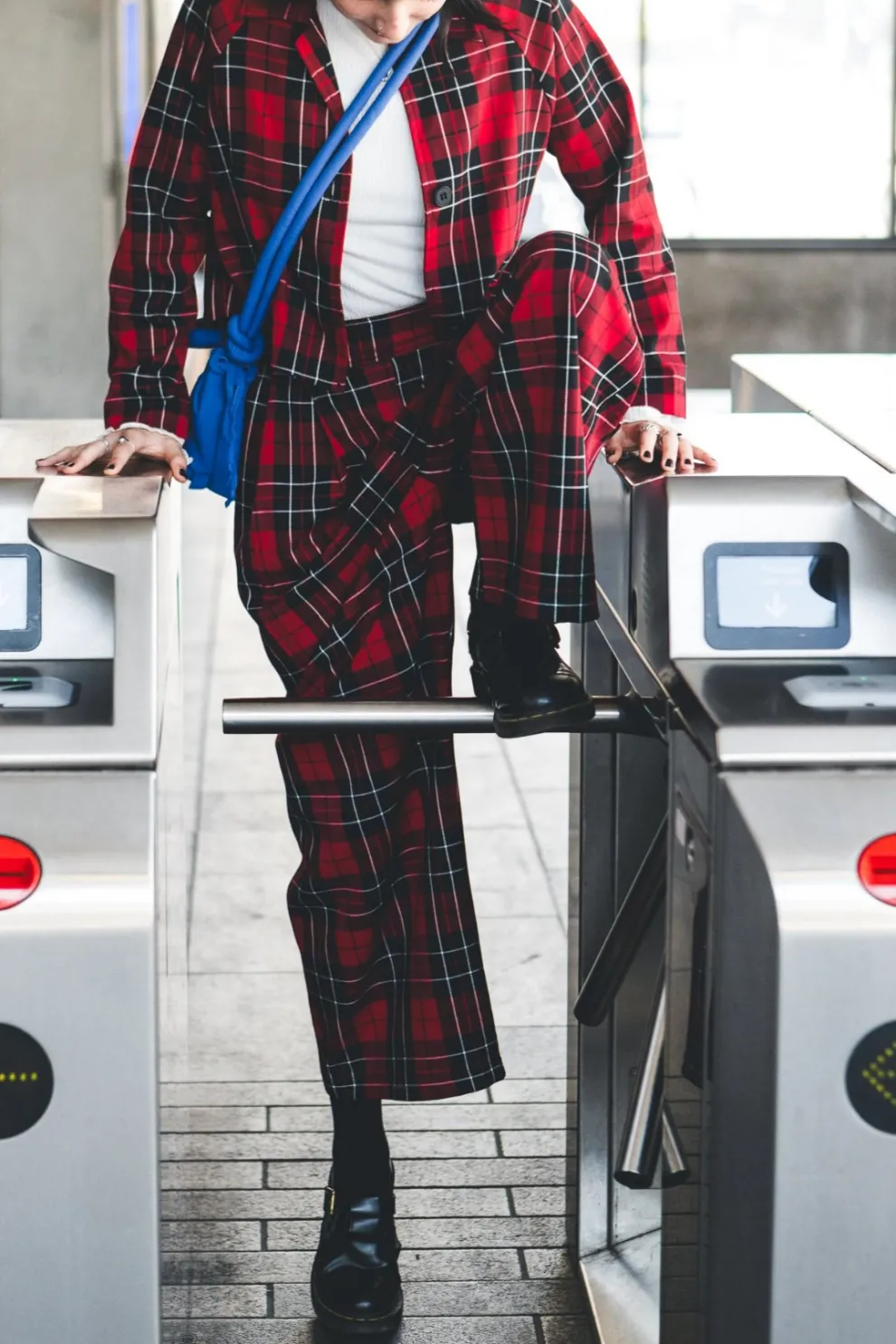 ALLISON WONDERLAND Katherine Pants - Plaid