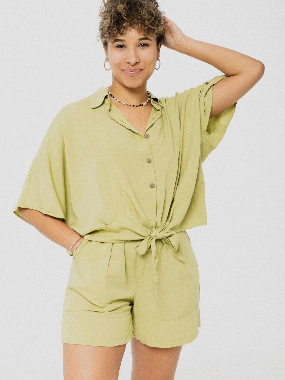 PINEAPPLE BANANAS Patience Shorts - Green