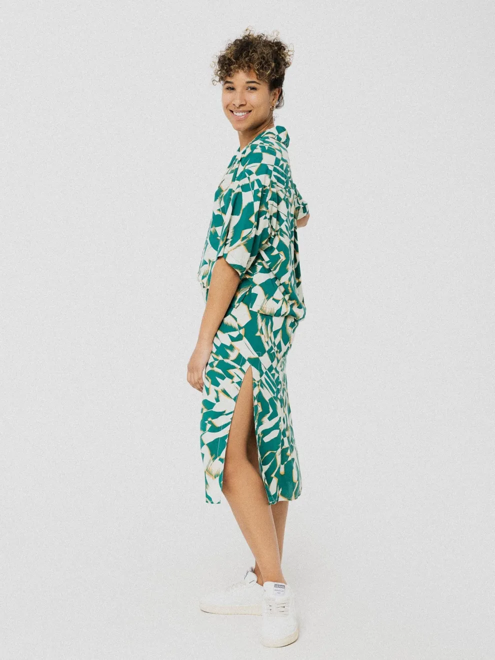 PINEAPPLE BANANAS Elena skirt - Green pattern