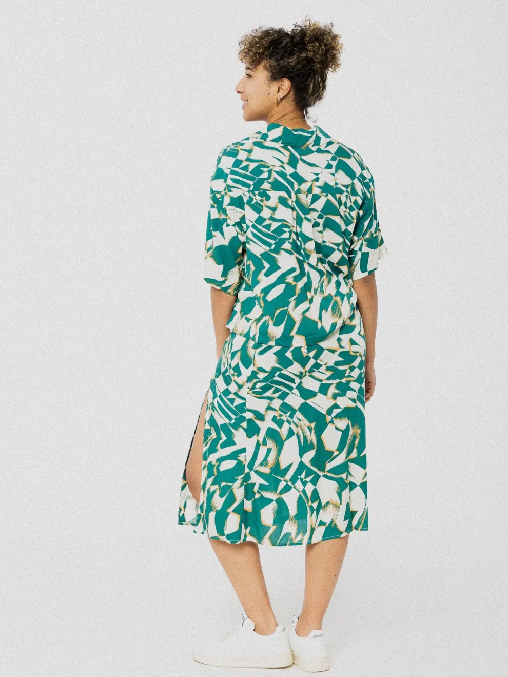 PINEAPPLE BANANAS Elena skirt - Green pattern