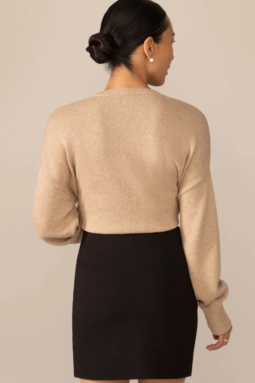 RACHEL Tulip Skirt - Black