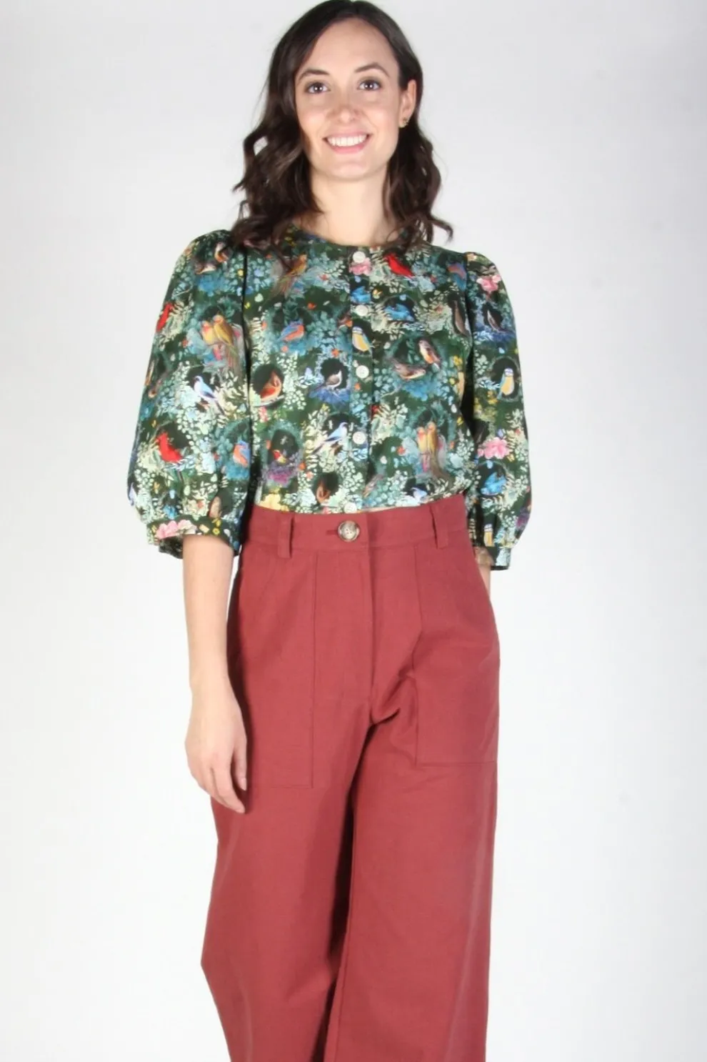 BIRDS OF NORTH AMERICA Serin Blouse