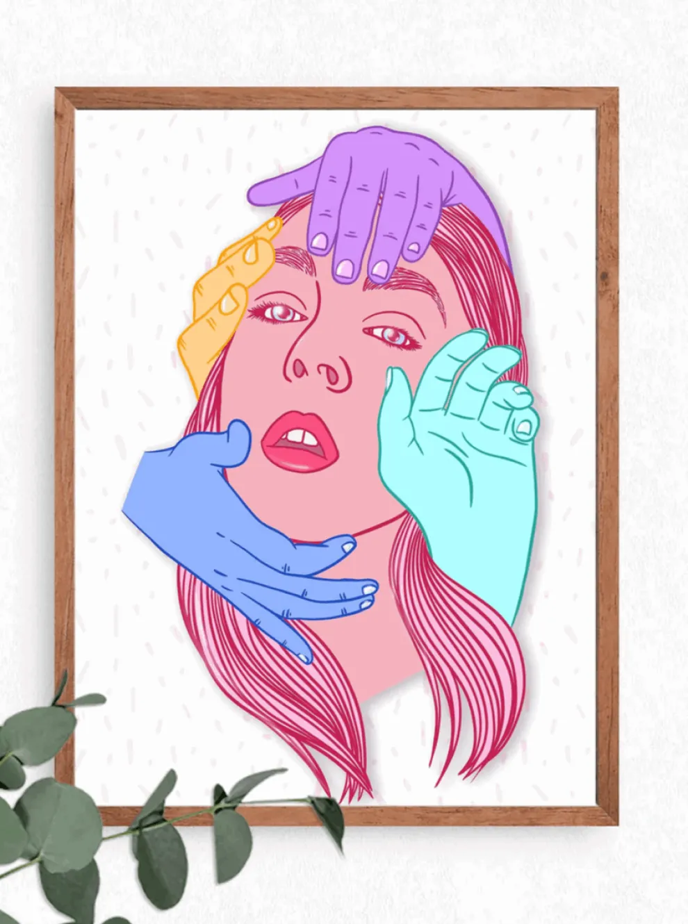 CHARLIE BOURDEAU Anxiety Metaphor Print