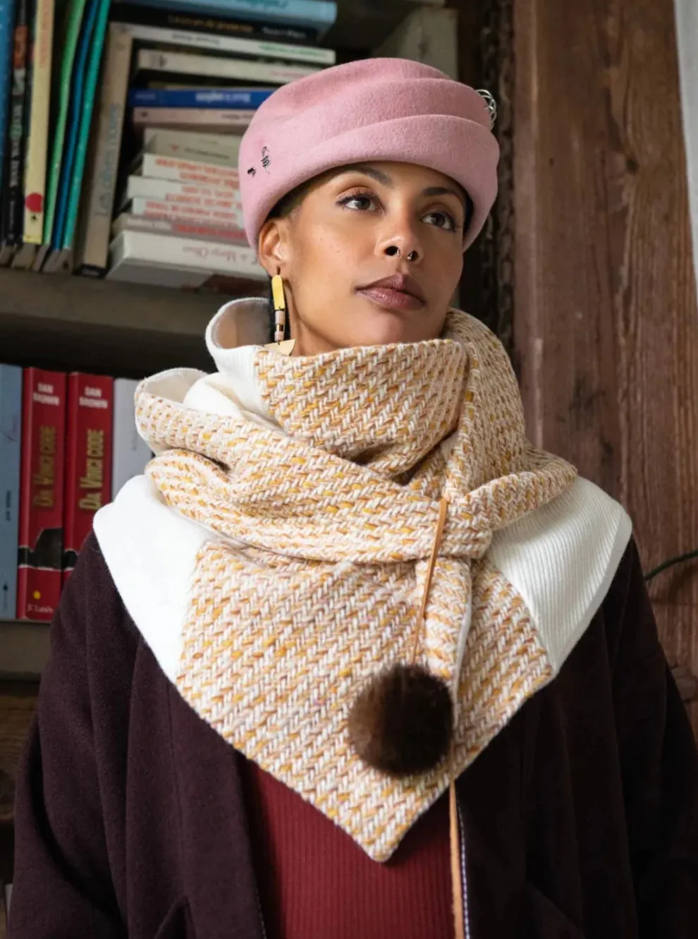 KAZAK Indiana Fringe Scarf - Utah