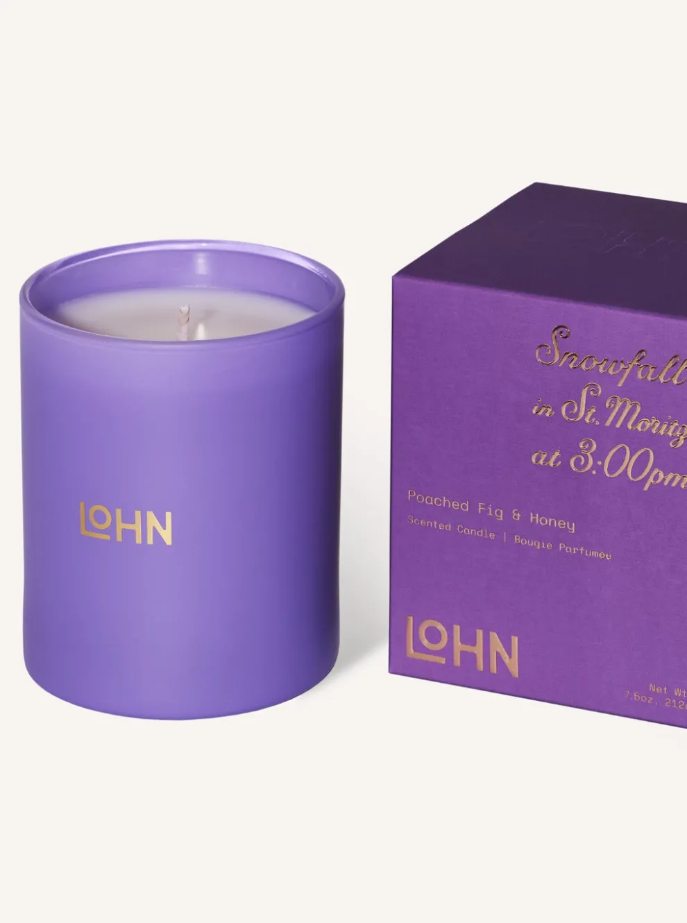 LOHN Snowfall Candle
