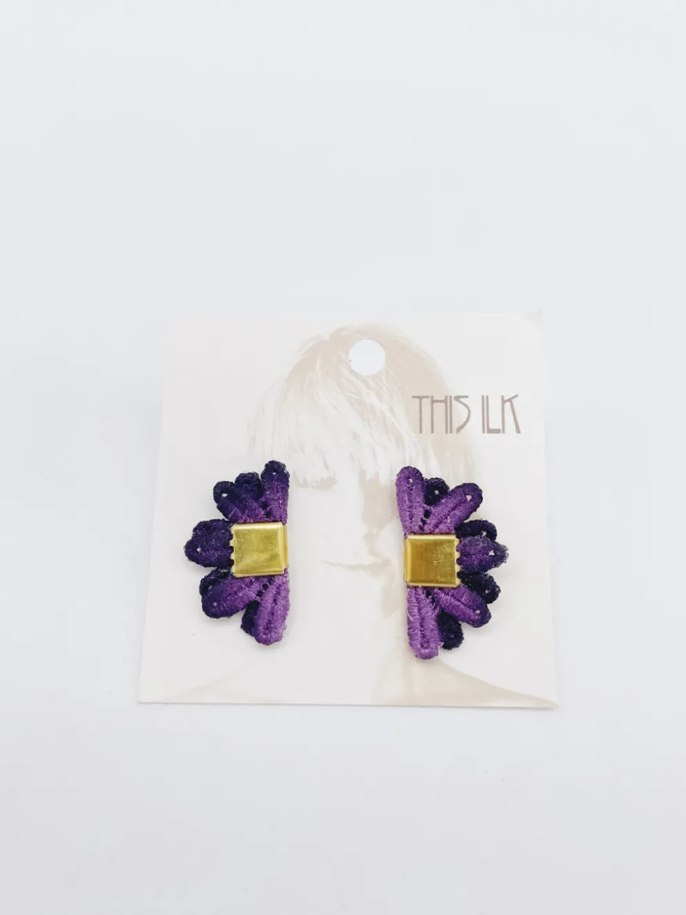 THIS ILK Larrea Earrings - Terracotta
