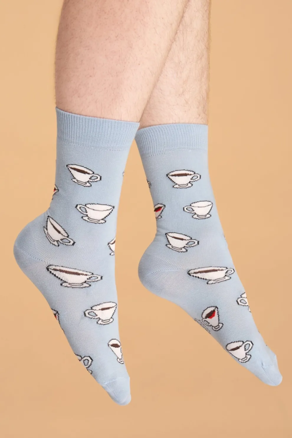 HELLO SUZETTE Socks - Coffee