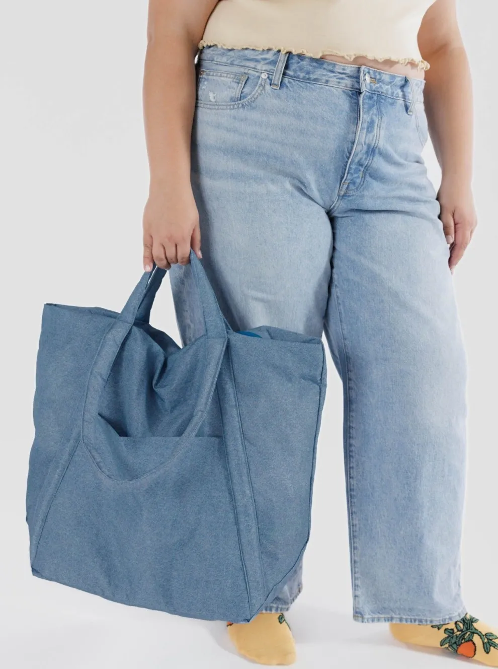 BAGGU Cloud Travel Bag - Digital Denim