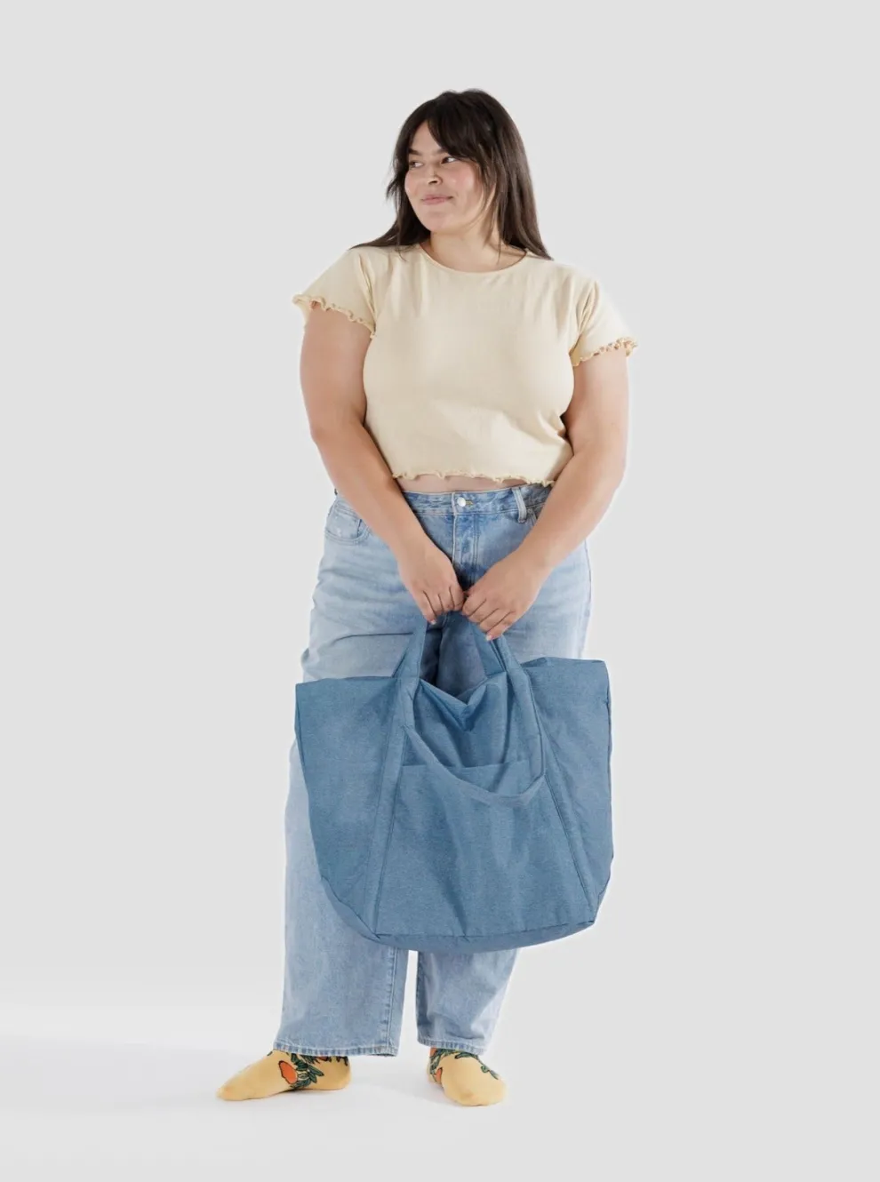 BAGGU Cloud Travel Bag - Digital Denim