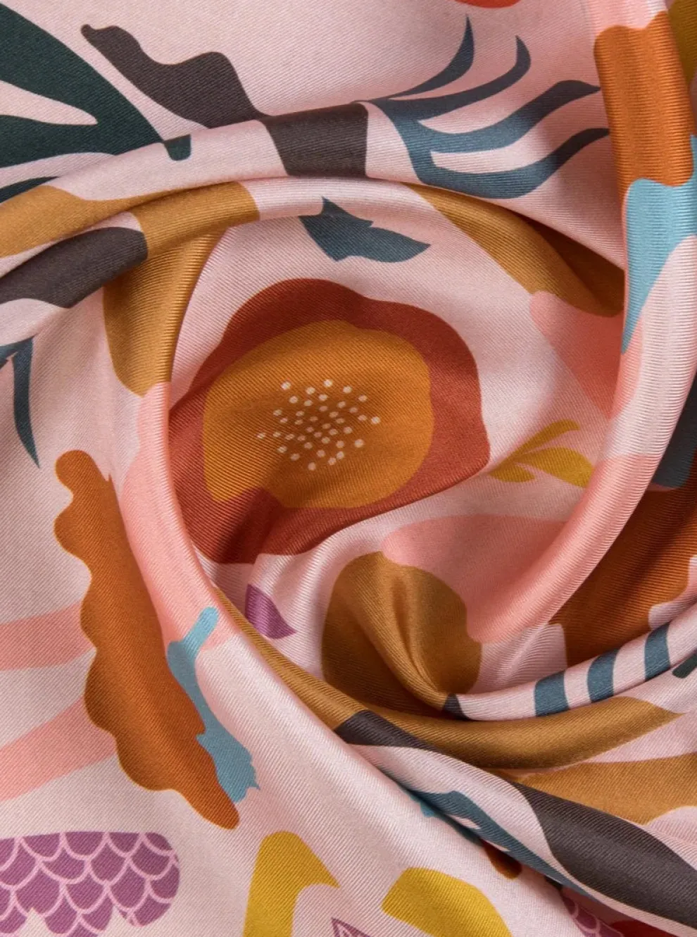 DORA NOLA Small Silk Scarf - Elle