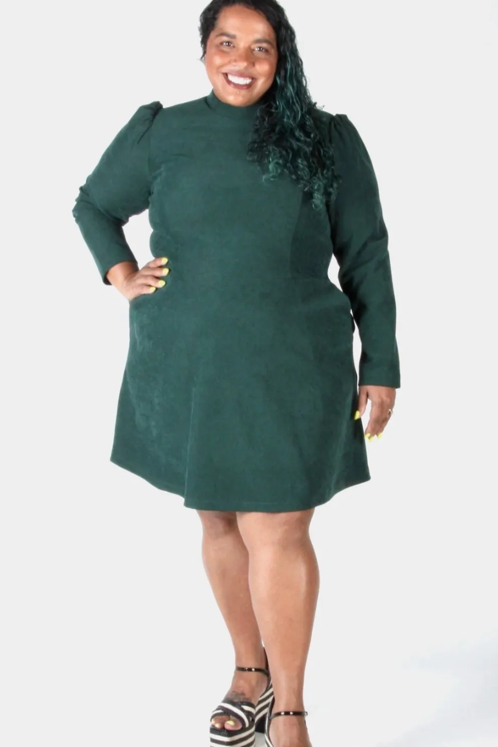 BIRDS OF NORTH AMERICA Topaz Dress - Conifer