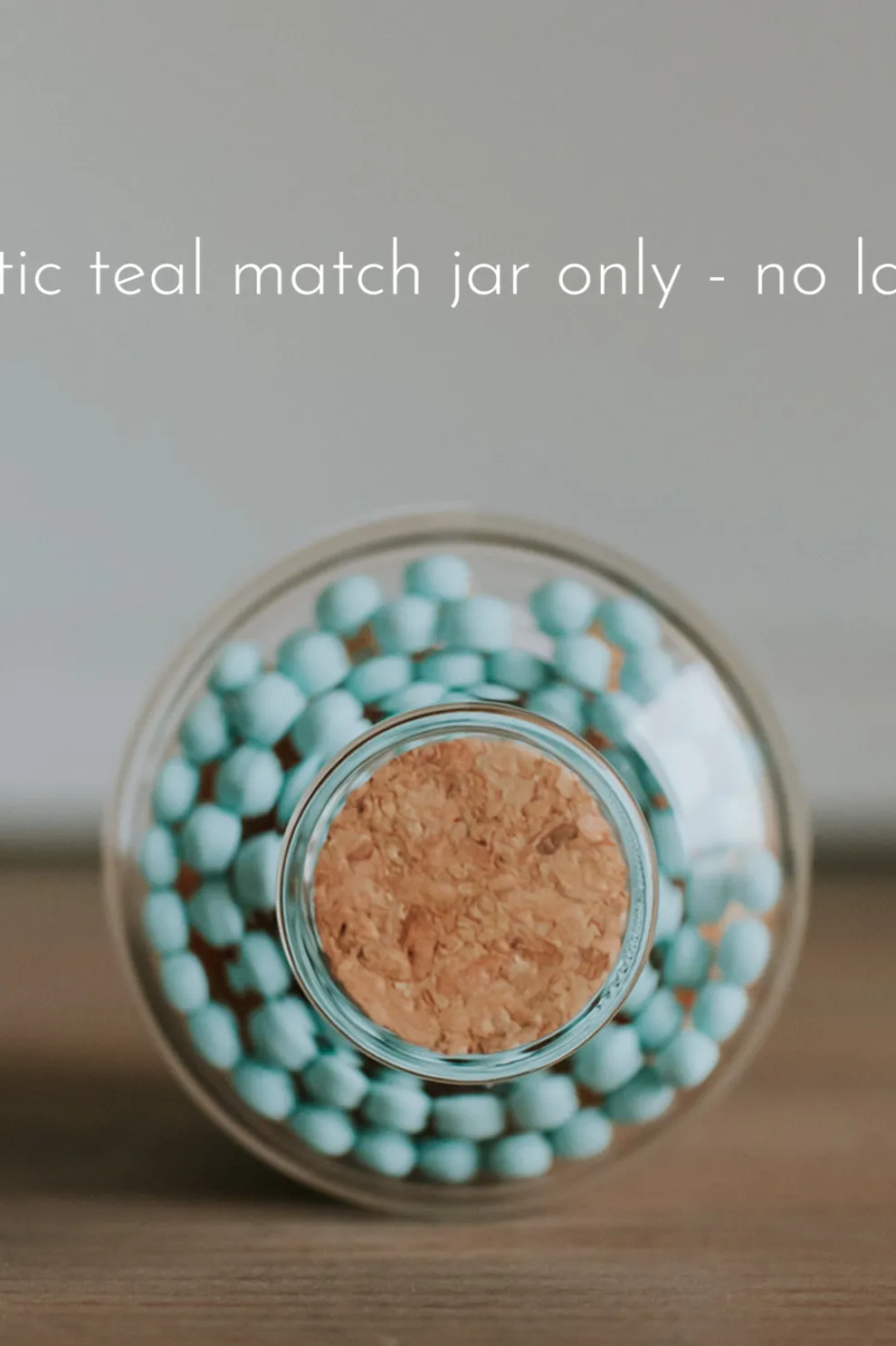 MATCHSTICK BOUTIQUE Color Tip Apothecary Jar Matches