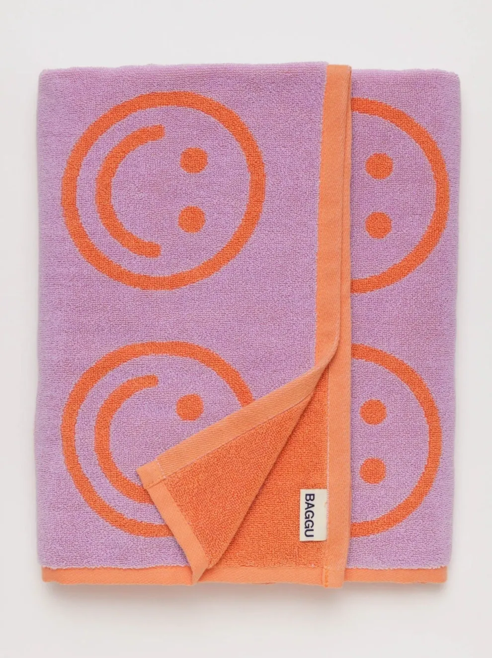 BAGGU Bath Towel - Happy Lila
