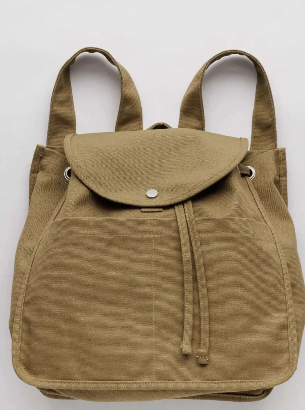 BAGGU Backpack Drawstring - Dark Khaki