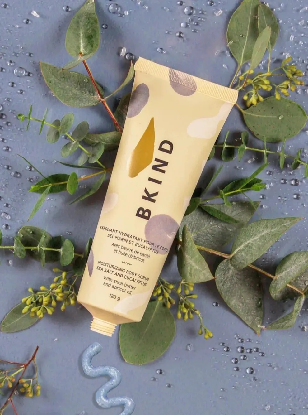 BKIND Body Scrub - Sea Salt and Eucalyptus