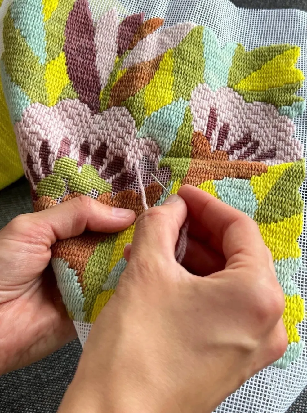 FIL RELAX Embroidery Kit - Flower Garden