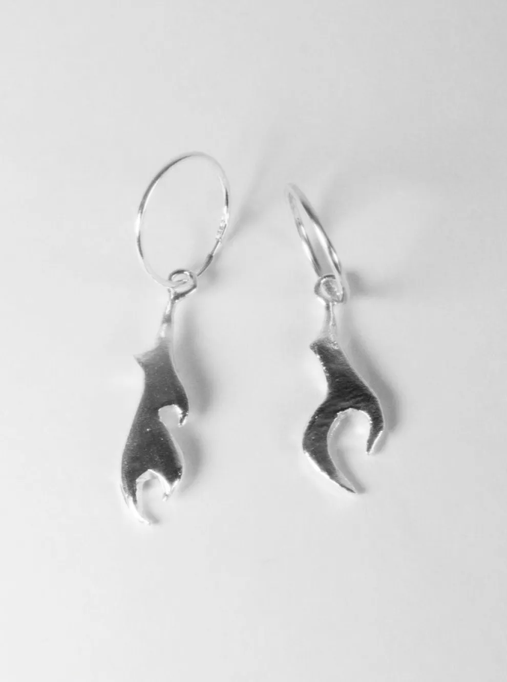 BILAK JEWELRY Flame Earrings - Sterling Silver