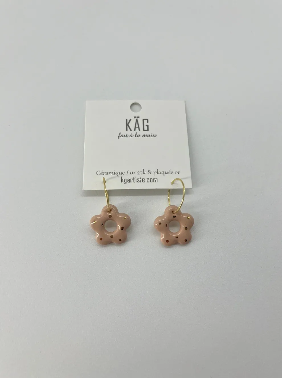 KAG Stud Flower Earrings