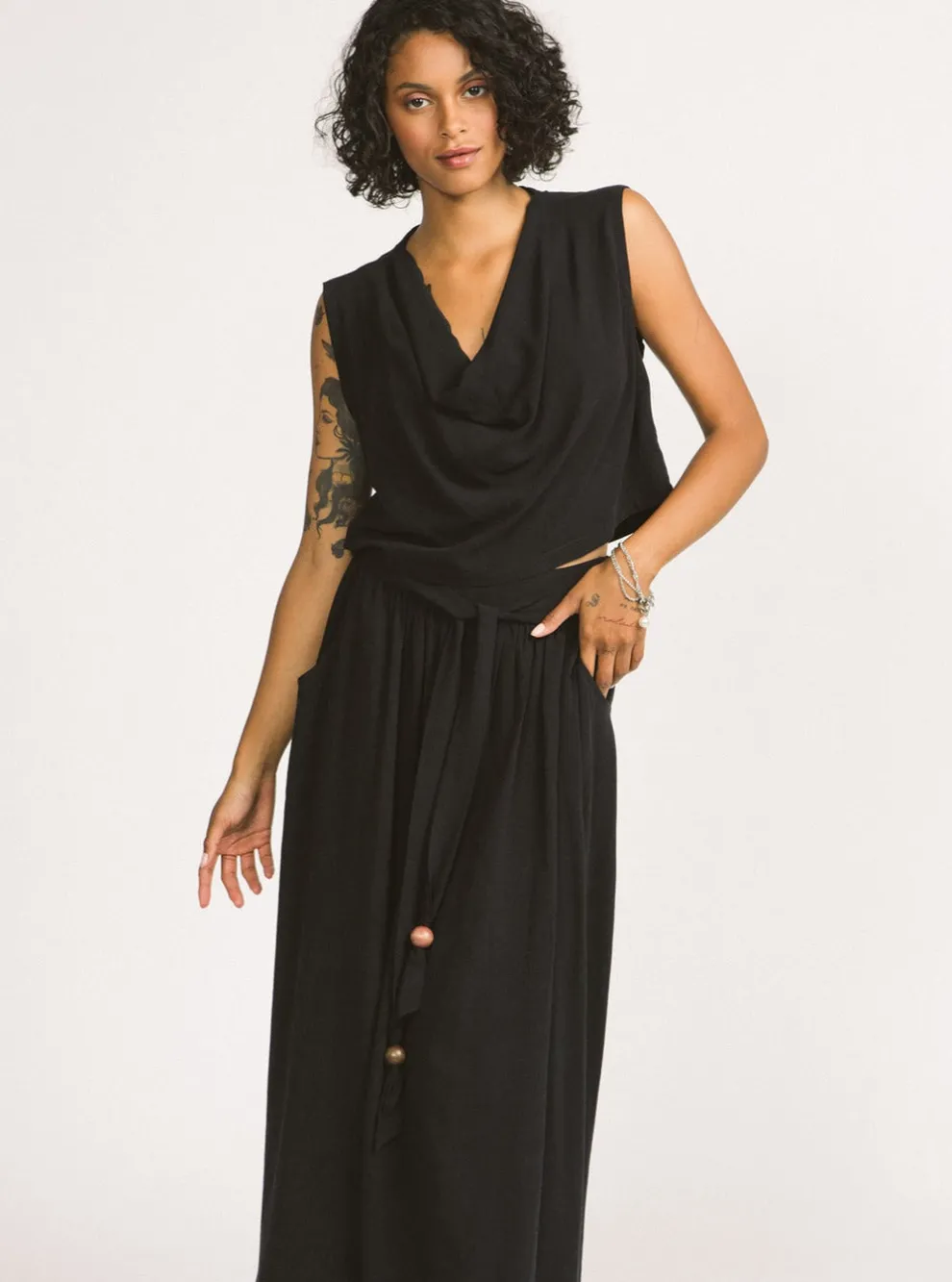 ALLISON WONDERLAND Kiko Blouse - Black