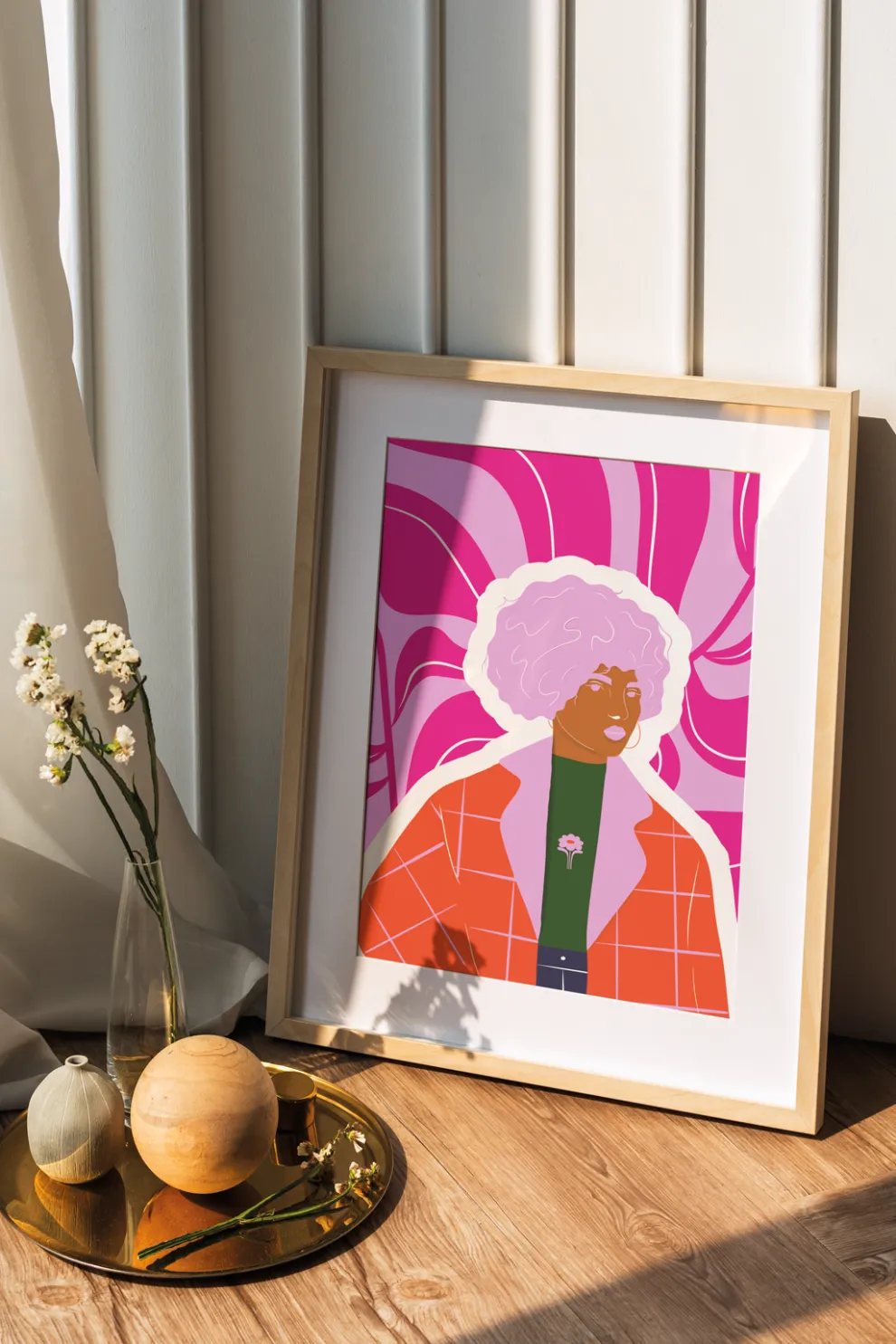 BLACK PEARL Portrait Poster