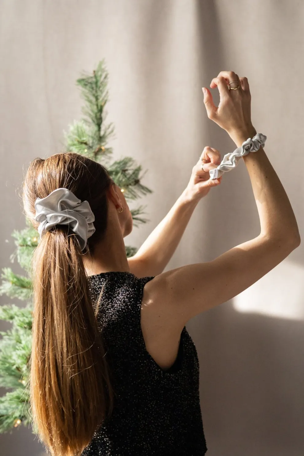 GIBOU Satin Scrunchie Set