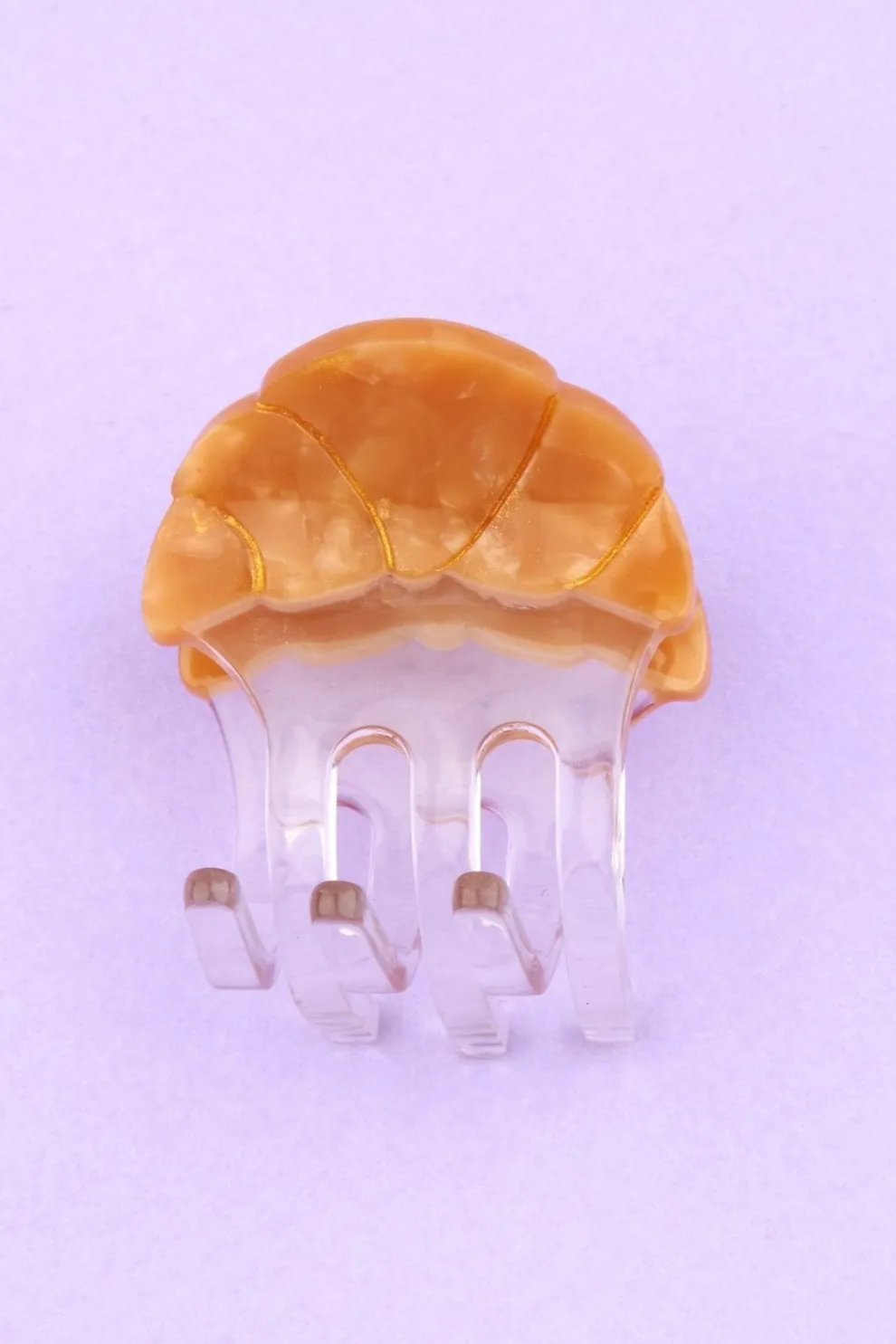 COUCOU SUZETTE Mini Hair Clip - Croissant