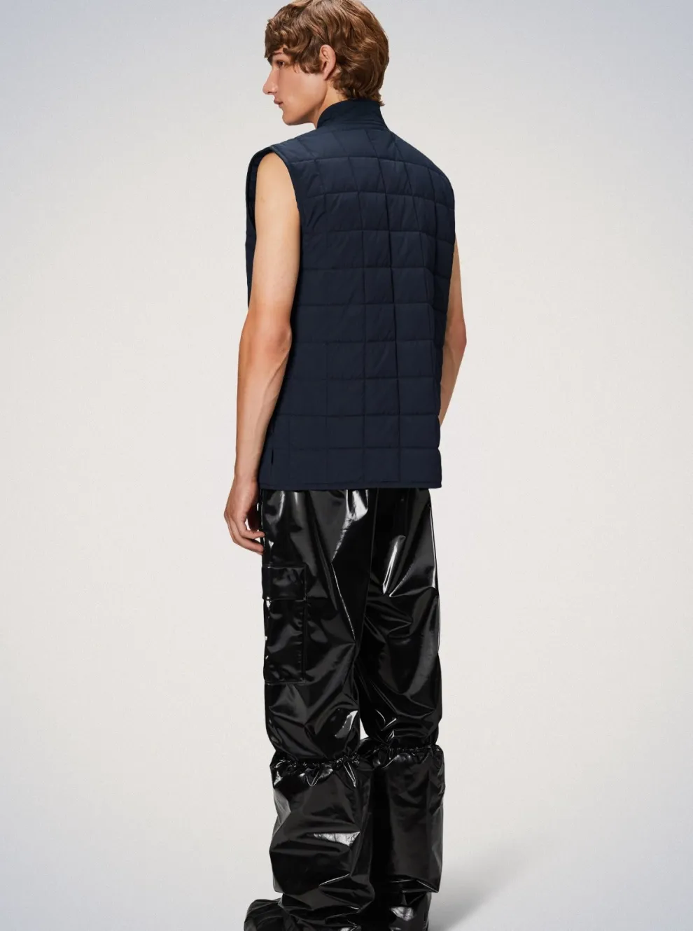 RAINS Giron Sleeveless Jacket - Navy
