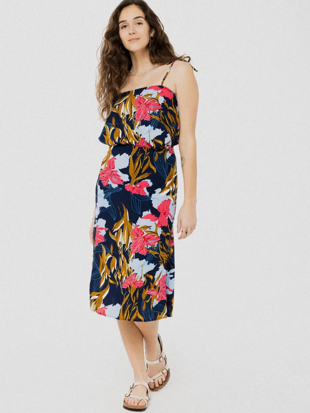 PINEAPPLE BANANAS Elena Skirt - Tropical navy