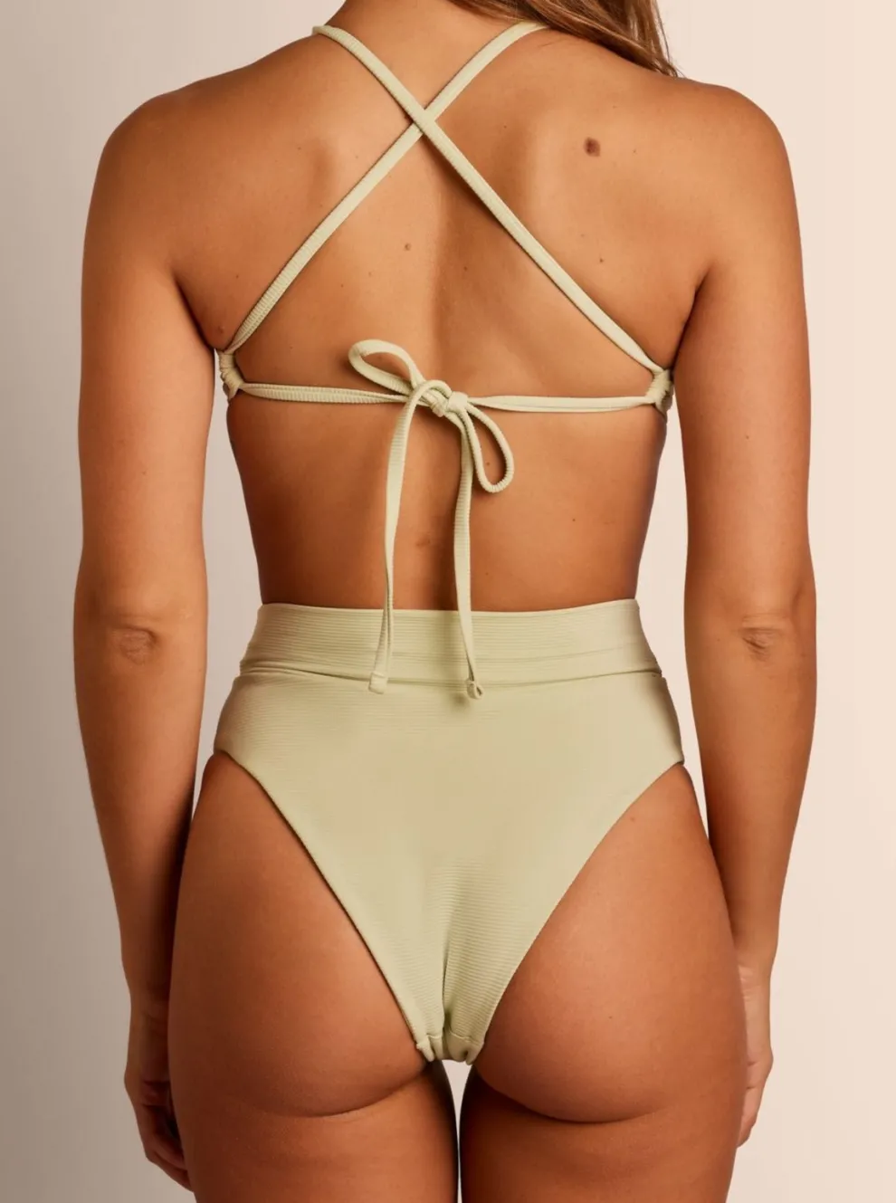 JUNE SWIMWEAR Yvonne Bikini Bottom - Kiwi
