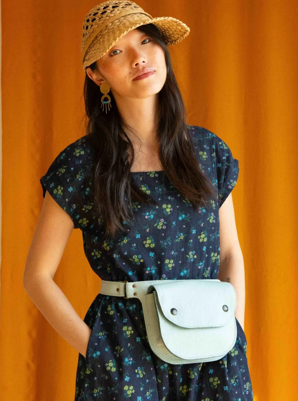 KAZAK Amaru Clutch Bag - Powder Blue