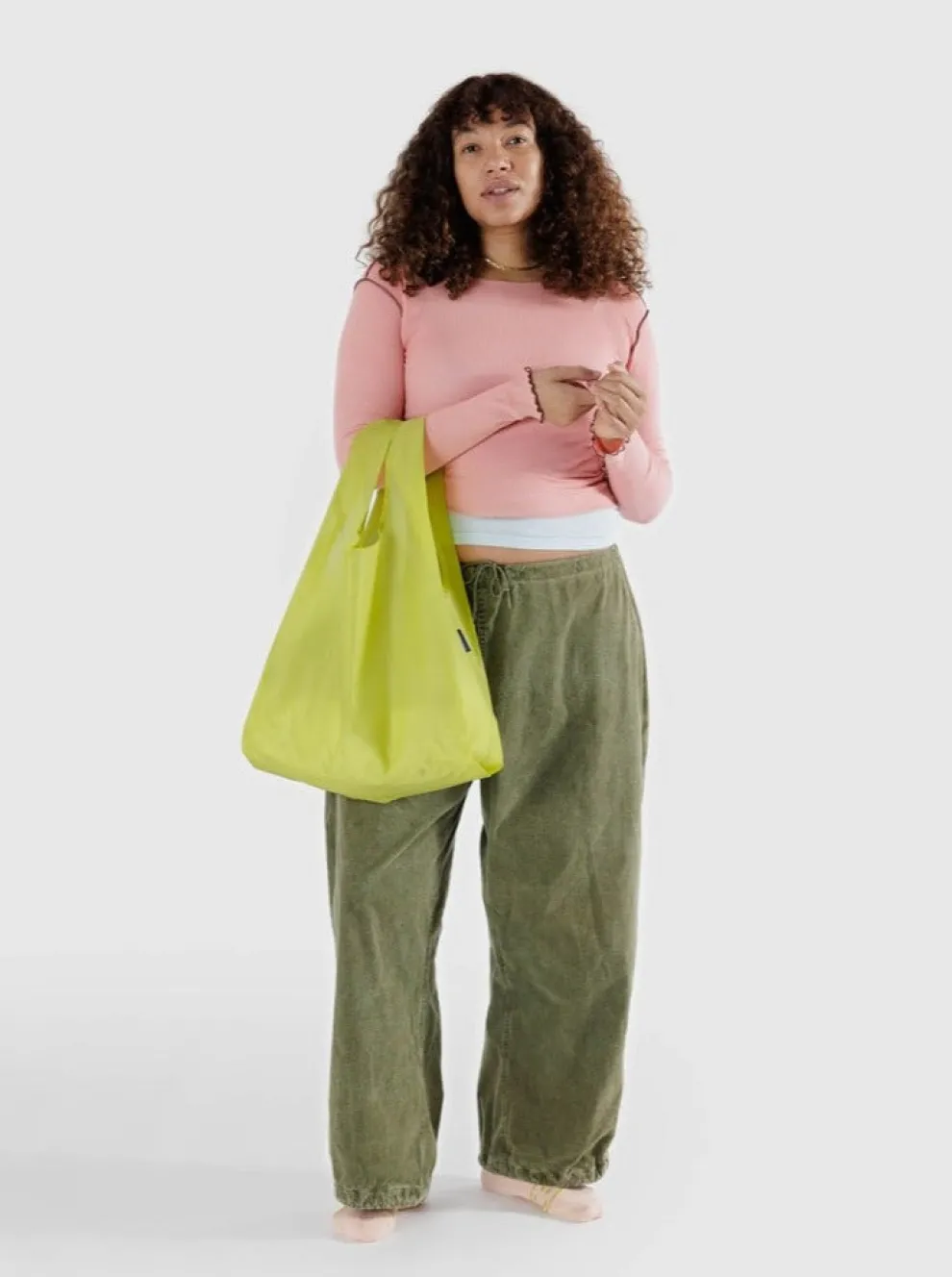 BAGGU Standard Reusable Bag - Lemon Cream