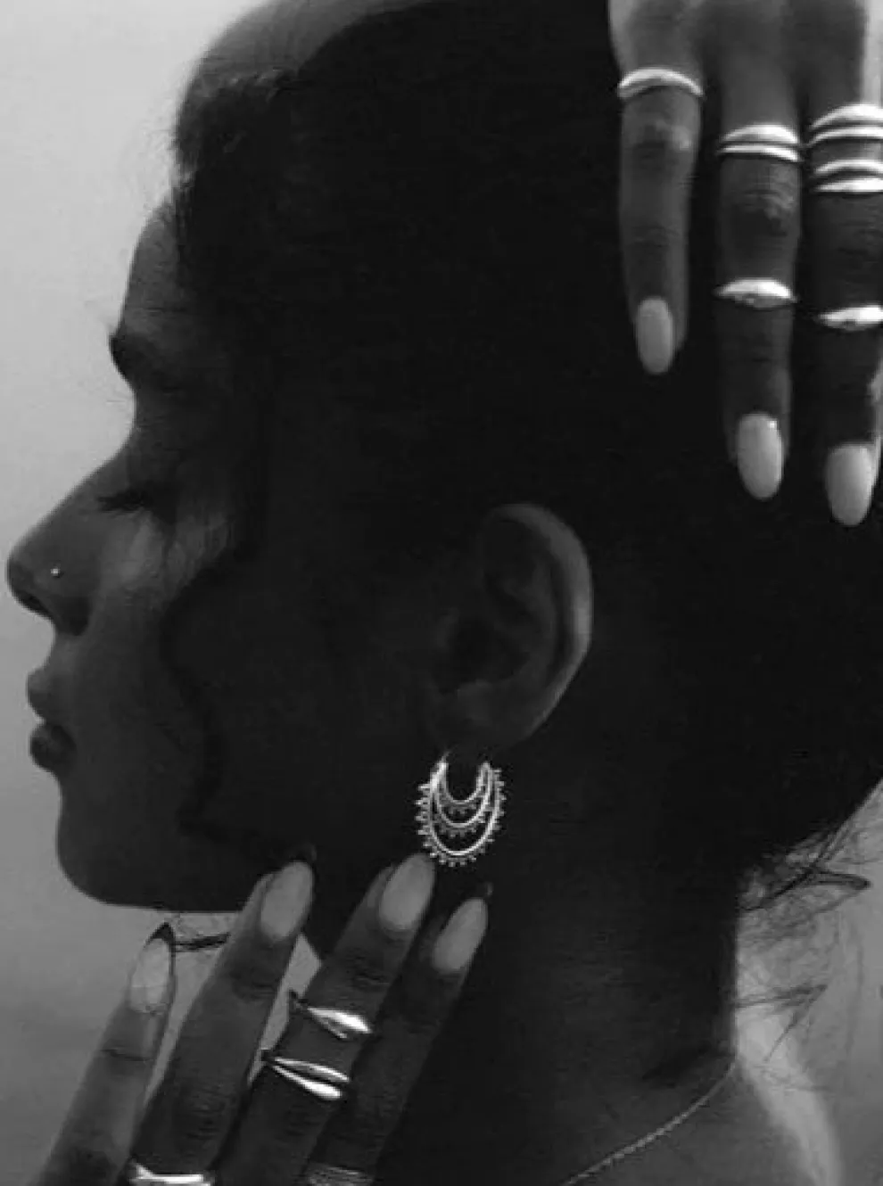 NOIR KALA La Mer Ring - Silver