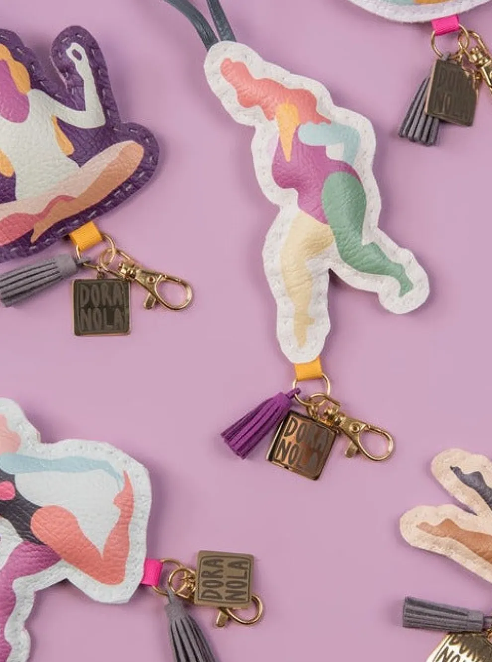 DORA NOLA Decorated Bag - Ecru