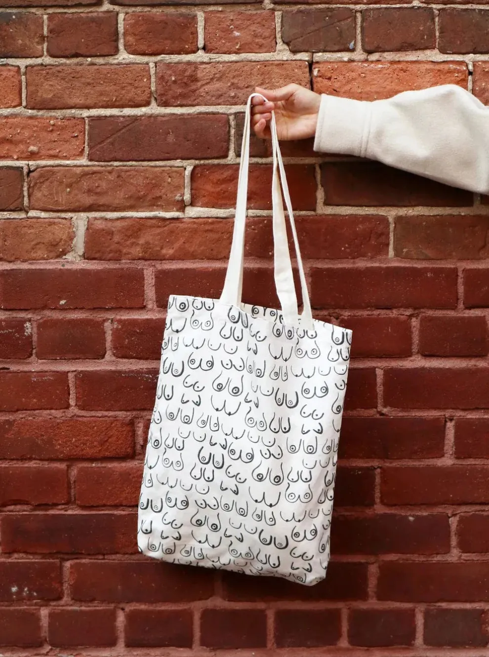 FREON COLLECTIVE Tote Bag - Breasts