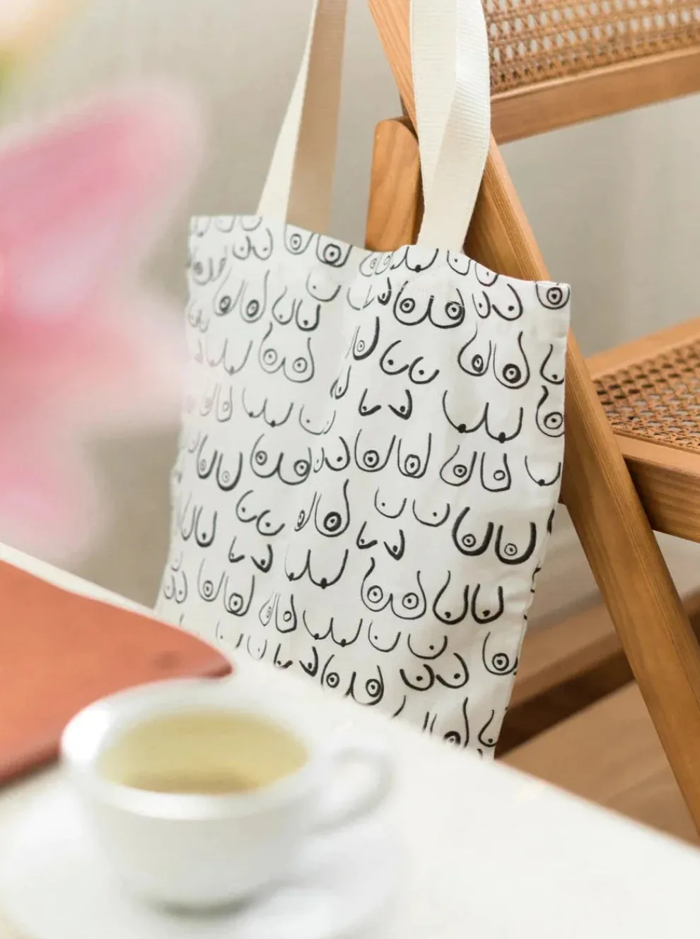 FREON COLLECTIVE Tote Bag - Breasts