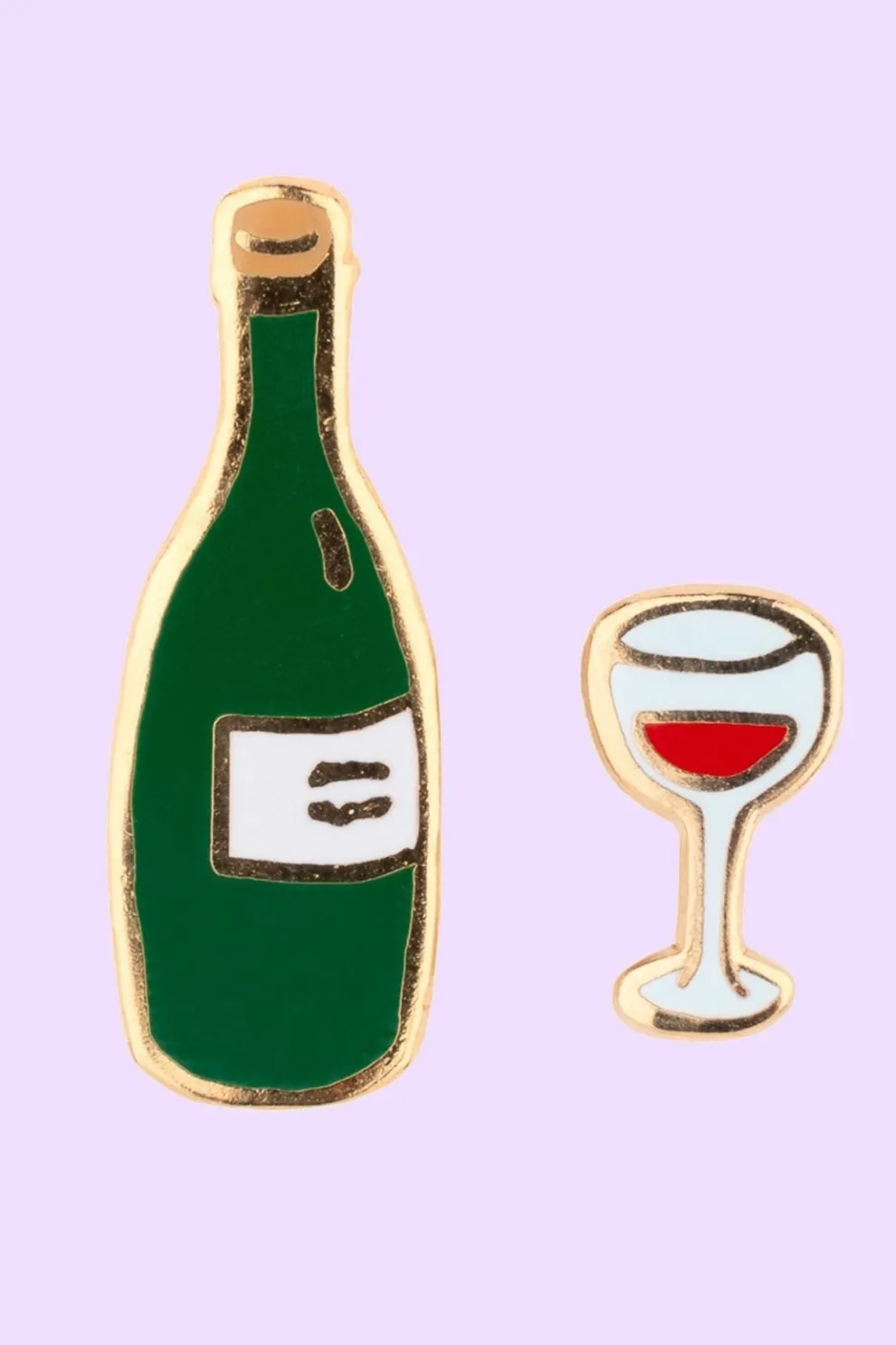 HELLO SUZETTE Duo Wine Pin