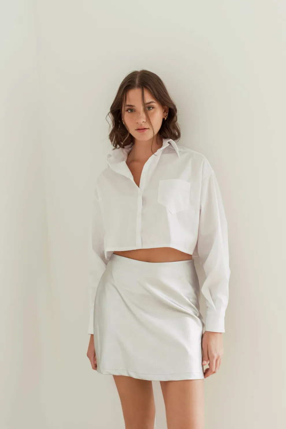 DAILYSTORY Miley Skirt - Silver