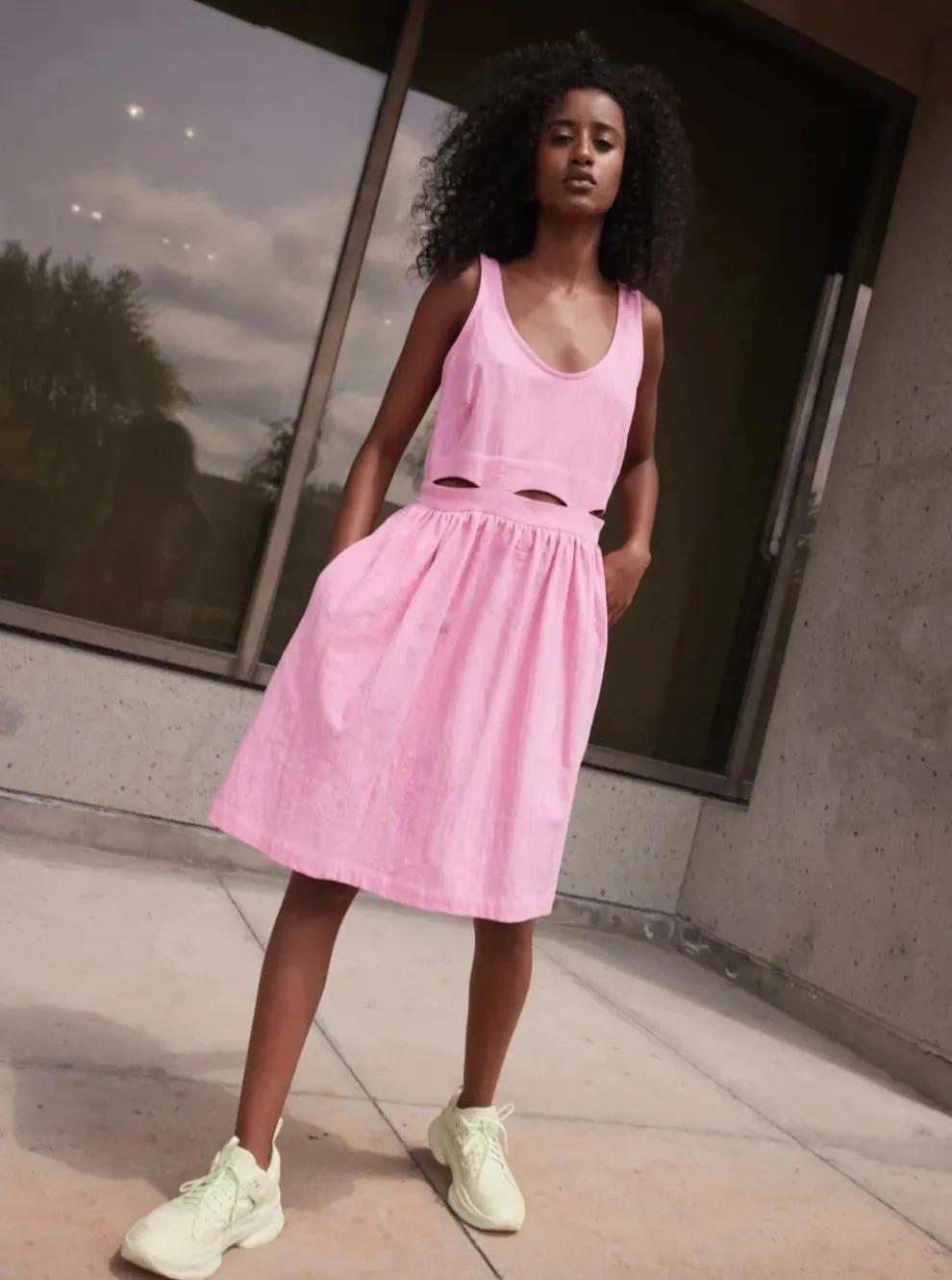 EVE GRAVEL Astraé Dress - Bubblegum