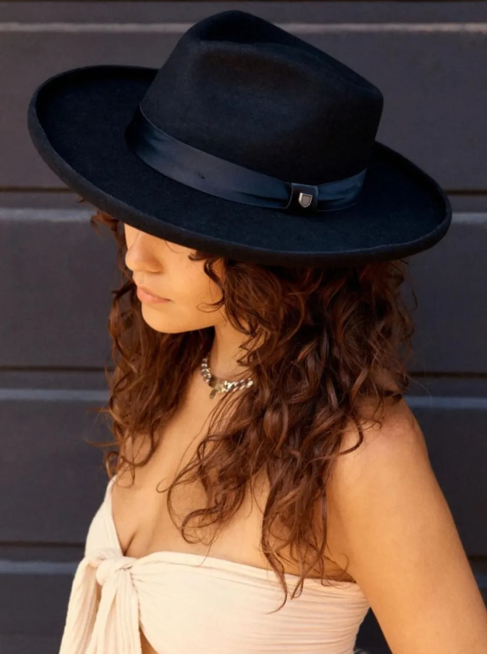 BRIXTON Victoria Fedora Hat