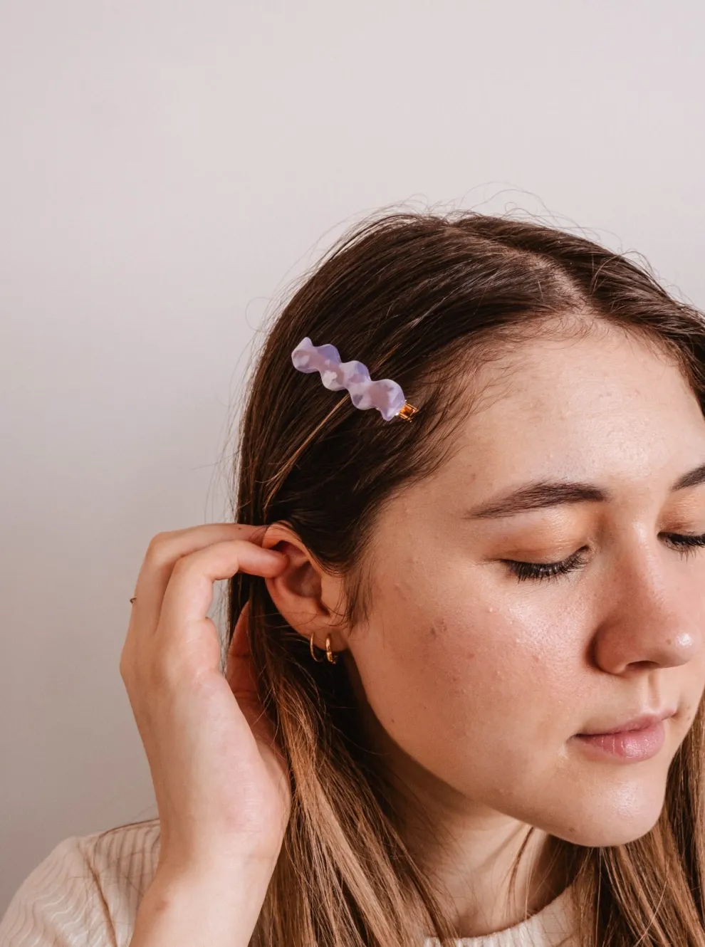 MIMI & AUGUST Barrette Azurine