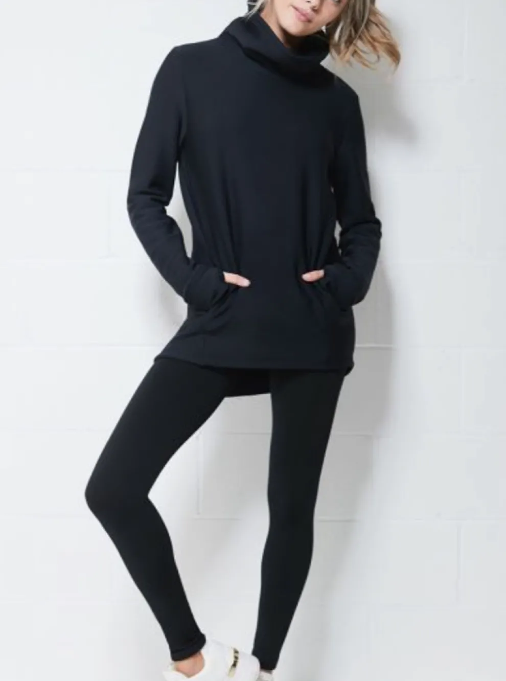 MONDOR Footless Thermal Tights 4790 - Black