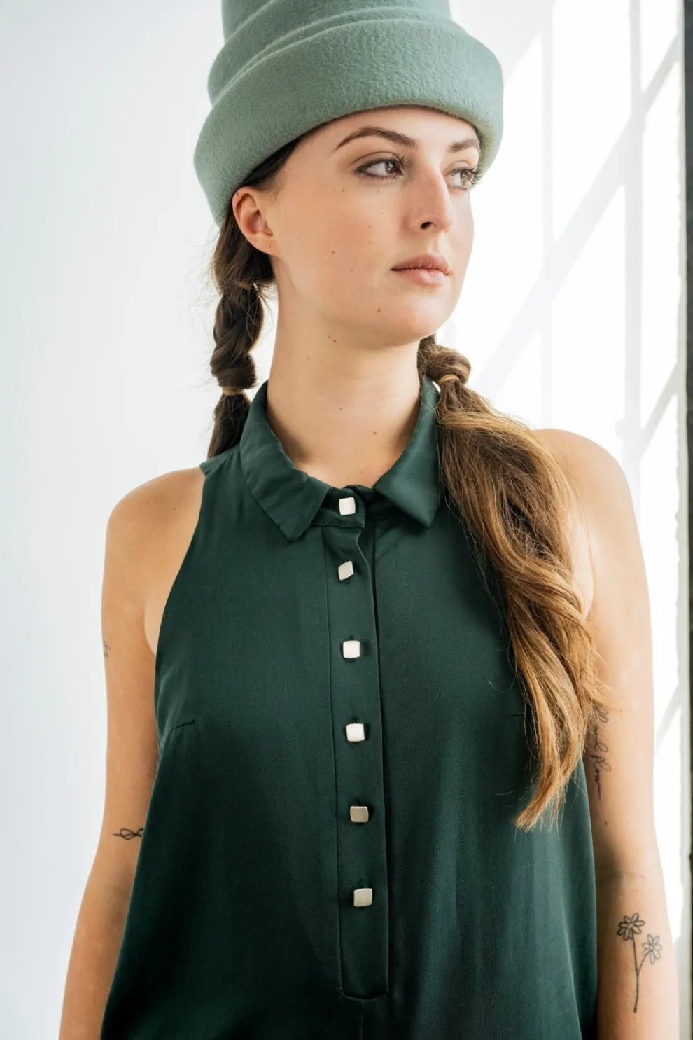 BODYBAG Liam Jumpsuit - Green