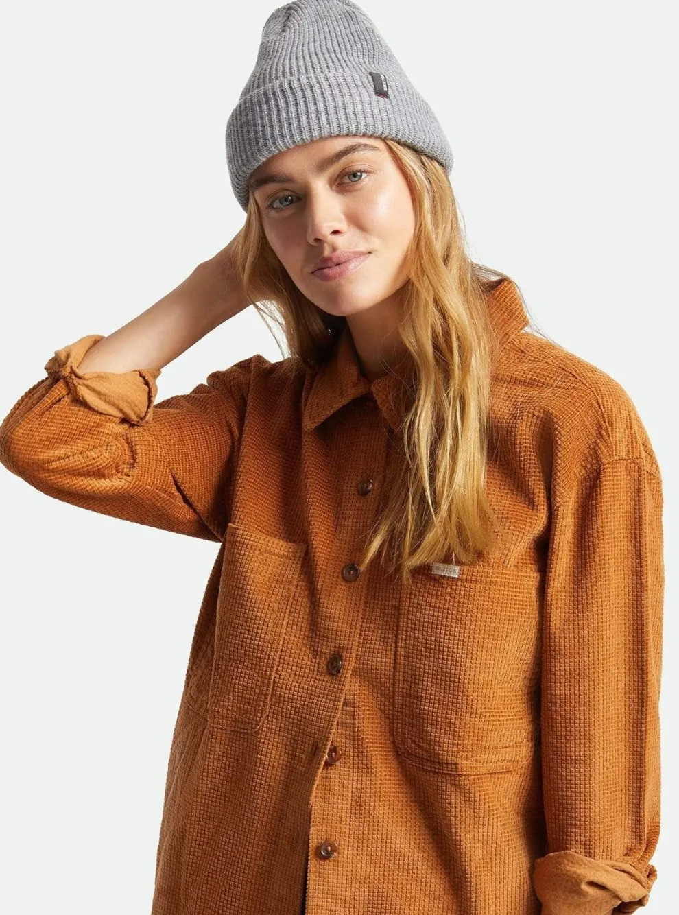 BRIXTON Heist beanie - Gray