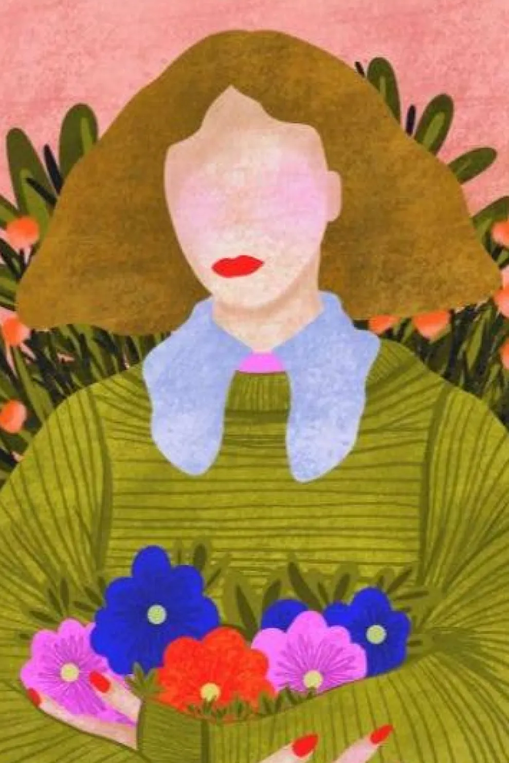 VIVIAN SOFIA Flowers in Ireland Poster