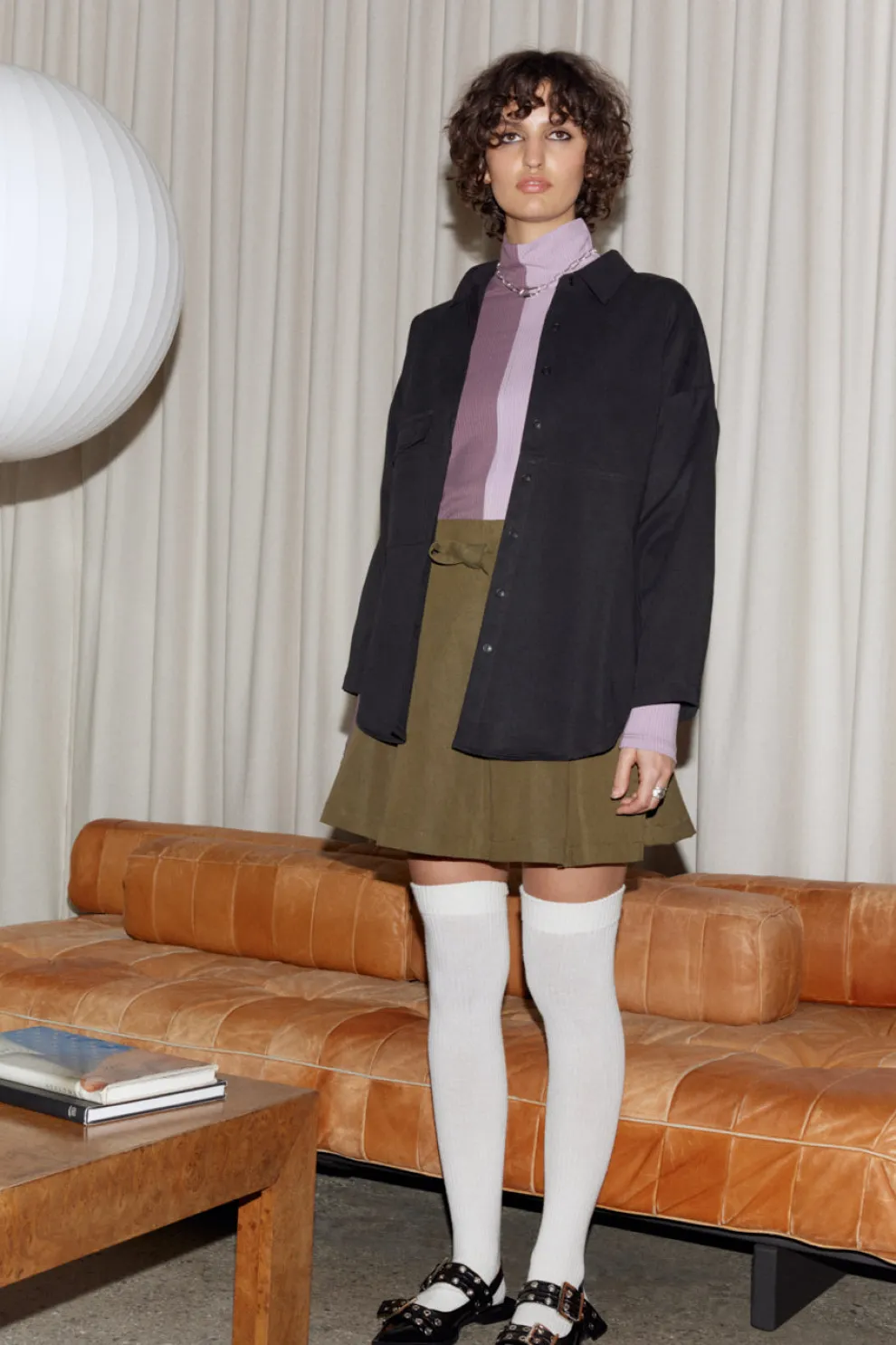 EVE GRAVEL Kita Overshirt - Black