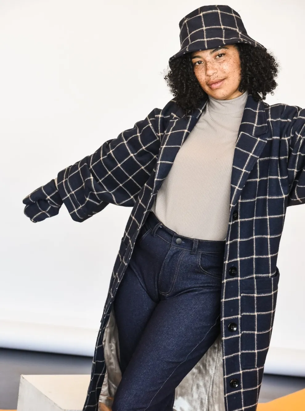 MAS Ivalo Hat - Carrot Blue