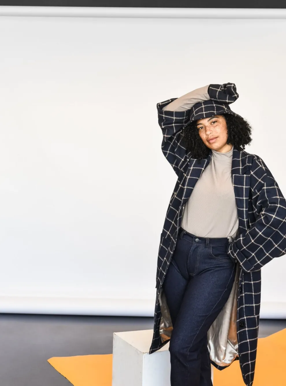 MAS Ivalo Hat - Carrot Blue