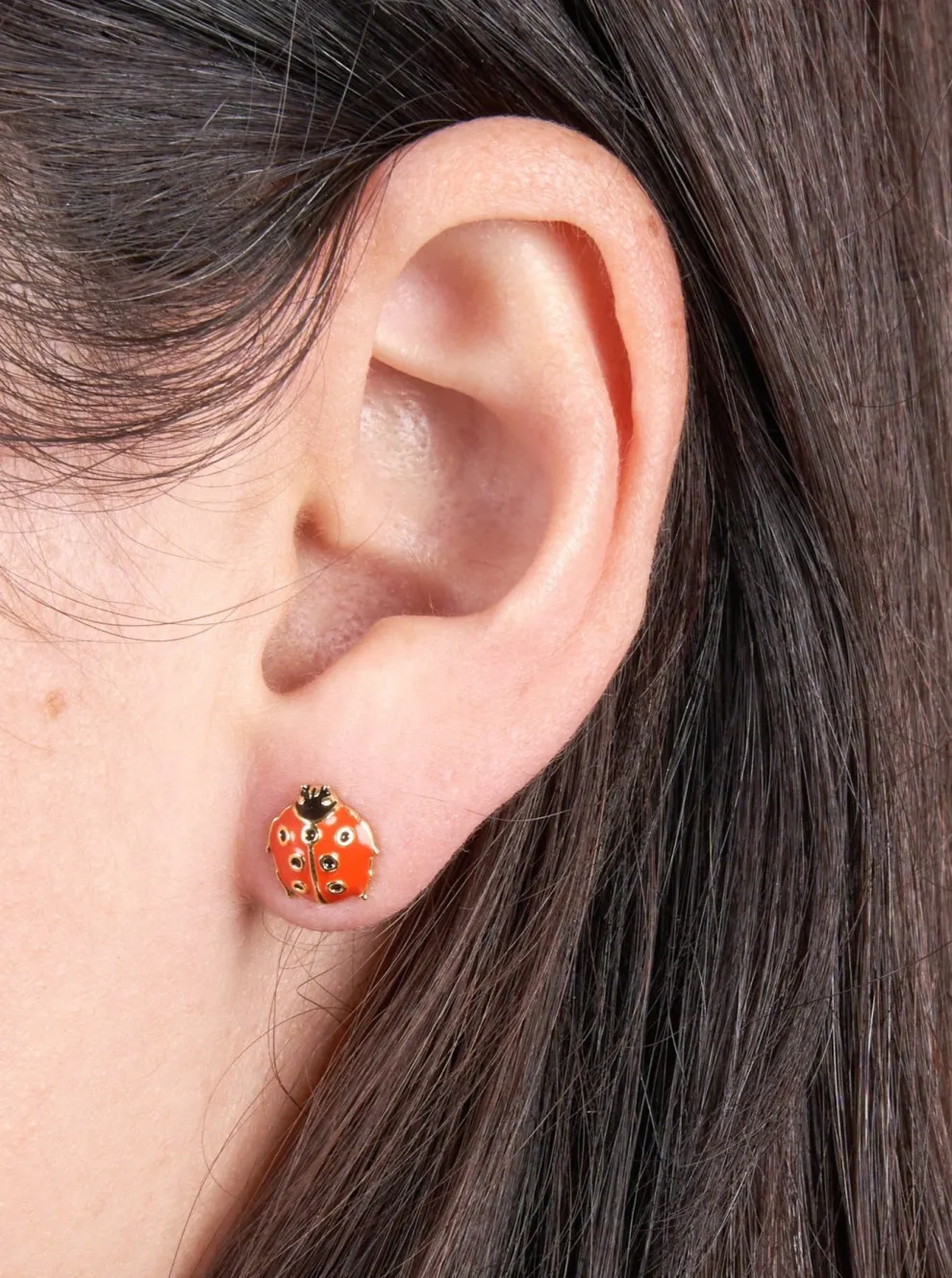 COUCOU SUZETTE Ladybug Earrings