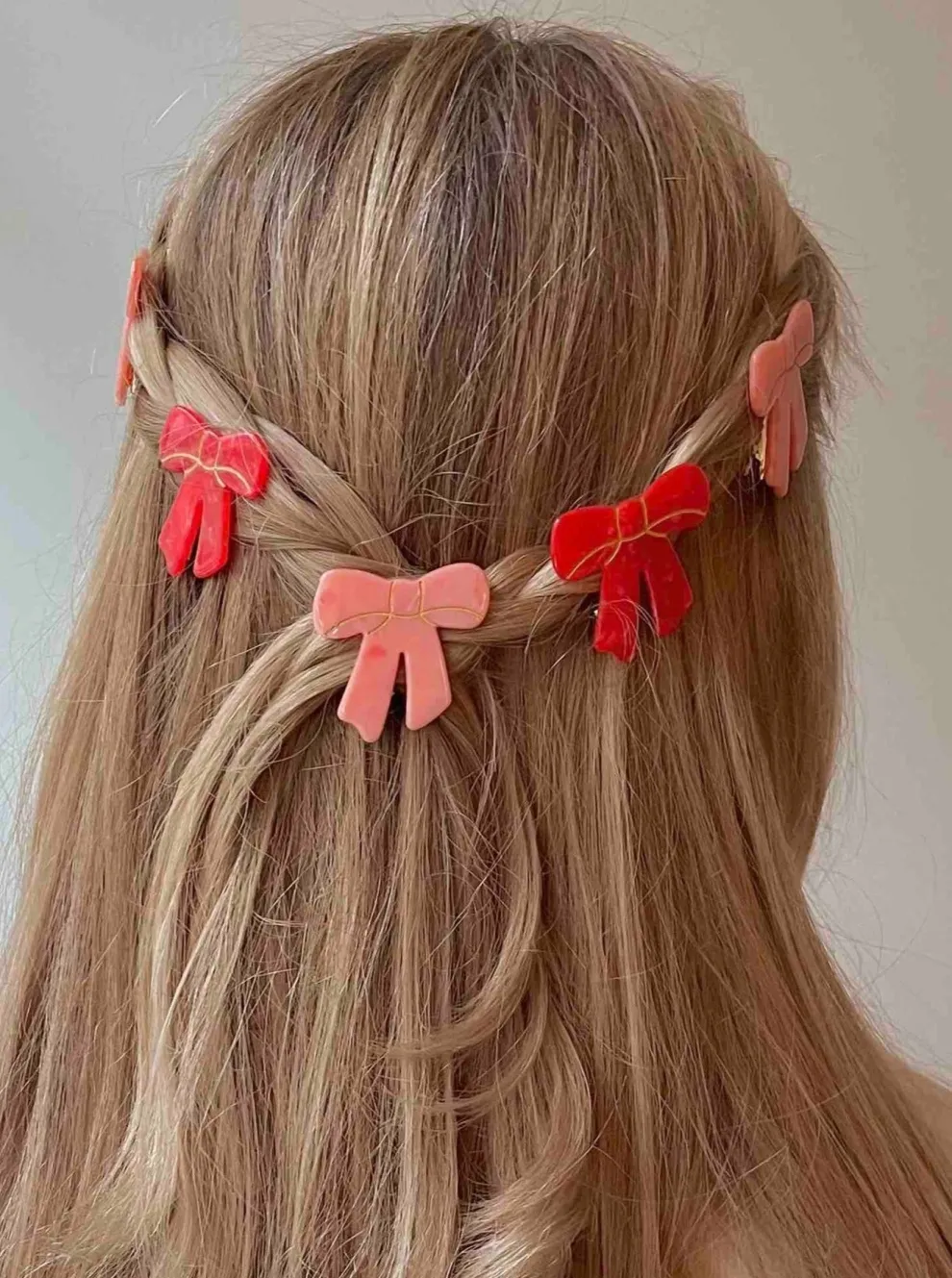 COUCOU SUZETTE Bow Barrette - Red
